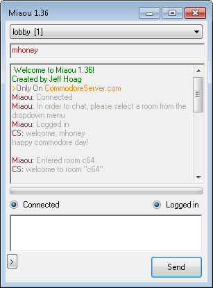 Commodore Software Miaou Chat V1 36