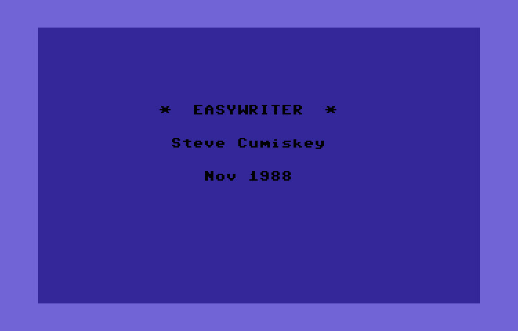 commodore 64 word writer 5 download word processor