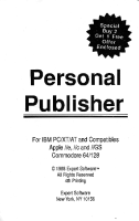 personal-publisher-users-manual-4th-printing-expert-software