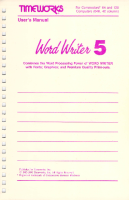 word-writer-5-users-manual